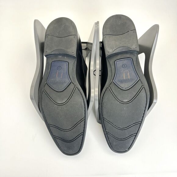 CHARLES TYRWHITT Dress Shoes Mens Sz 9 Black Leather Derby Casual Rubber Soles main image 9
